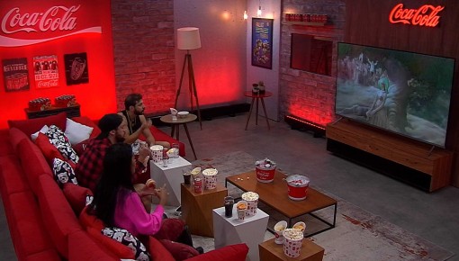 Brothers assistem 'Falas da Terra' no Cinema do Líder do BBB21