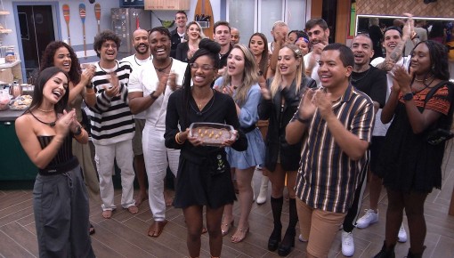 Brothers cantam 'Parabéns' para filha de Tina no BBB 23