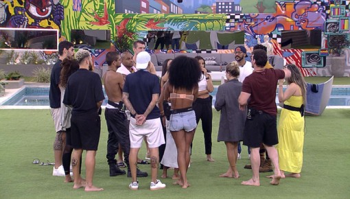 Brothers do BBB 23 brincam de pique-esconde