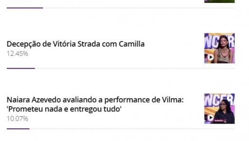 Enquete BBB 25: público elege momento auge do sexto Sincerão