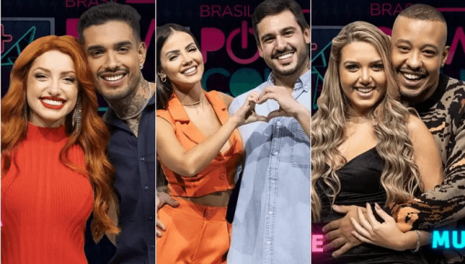 Enquete Power Couple: Brenda, Hadad e Mussunzinho estão na D.R.; votação