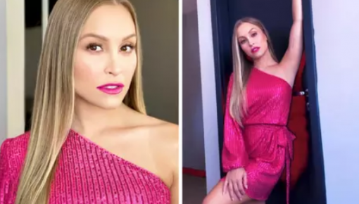 
Carla Diaz acerta com look rosa de R$ 199,99 no 'Domingão'
