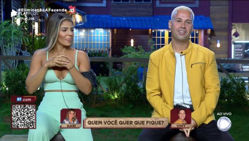 Hari e Viny pedem votos pela última vez antes da eliminação