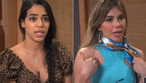 Mirella acusa Nadja de falsidade no Ilha Record: 'Não gosto disso'