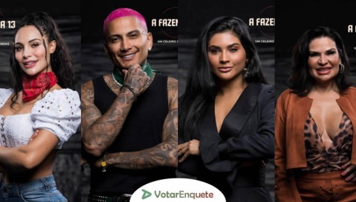Votação A Fazenda 13: Aline, Dynho, Mileide e Solange estão na roça; vote