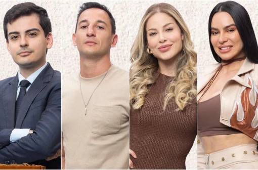 Enquete A Fazenda 17: Dudu, Mesquita, Saory e Tamires estão na roça; vote