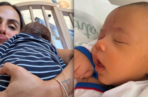 Carol Peixinho celebra 2 meses de Bento, filho com Thiaguinho: 'Maior amor da minha vida'