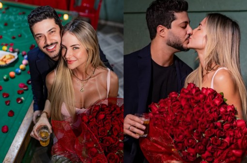 Gabi Martins compartilha fotos de pedido de namoro