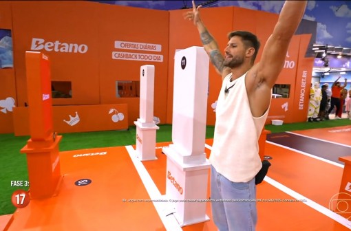 Jonas Sulzbach se livra do Paredão na Prova Bate e Volta do BBB 26