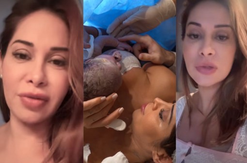 Maíra Cardi relata susto com filha caçula: 'Engasgou do nada'