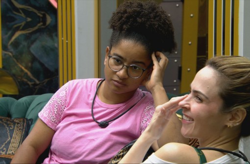 No BBB 26, Milena analisa Chaiany: 'Não é burra a esse ponto'