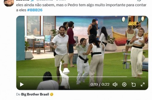 Público vibra com a chegada de novos brothers no BBB 26