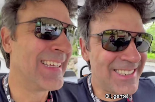 Tadeu Schmidt visita a casa do BBB 26 pela primeira vez antes do início da nova edição