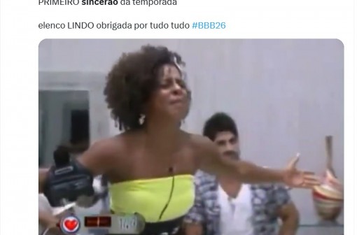 Veja a repercussão do 1º Sincerão do BBB 26 na web