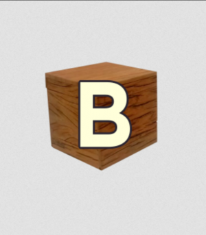 B
