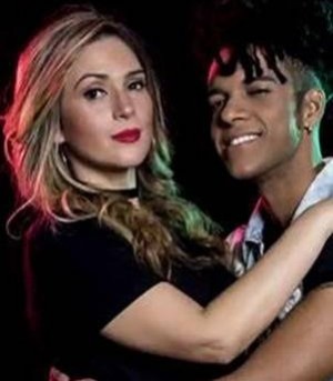 Vinicius D’black e Nadja Pessoa