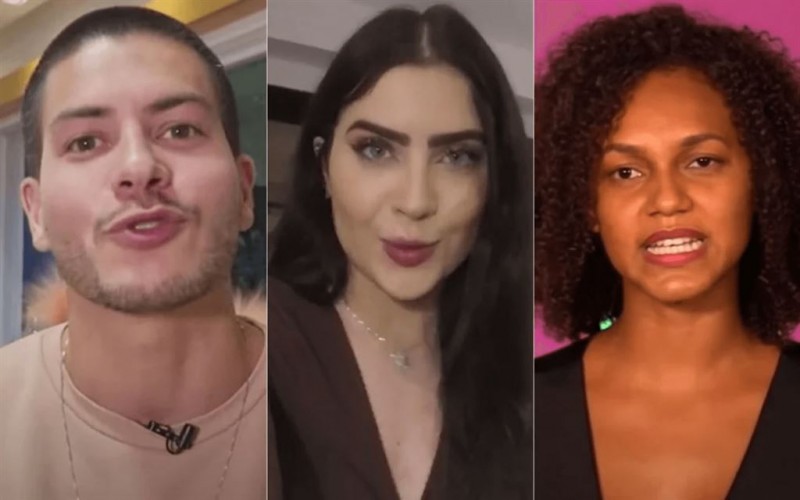 Paredão + Votação Enquete BBB 22 Gshow: Arthur Aguiar, Jade Picon ou Jessilane Alves, quem deve sair?
