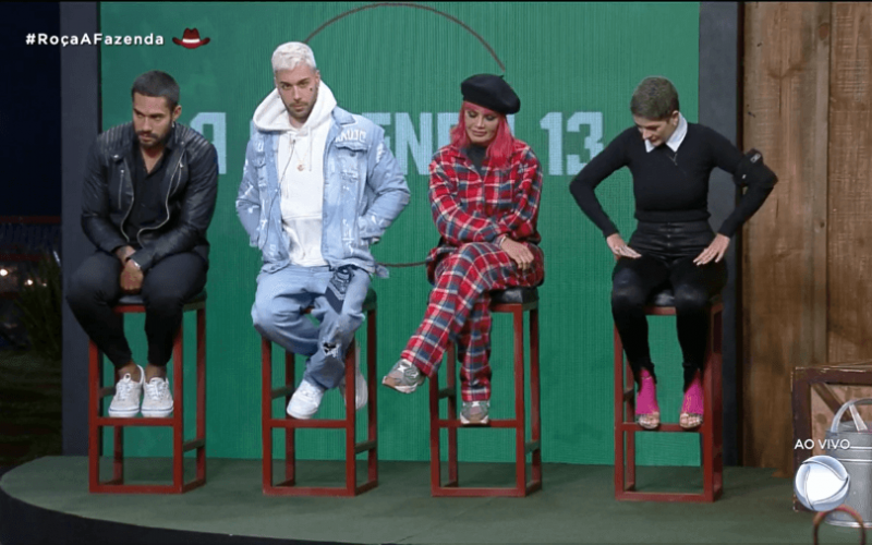 A Fazenda 13: Bil, Gui Araujo, Lary e Valentina estão na quinta roça