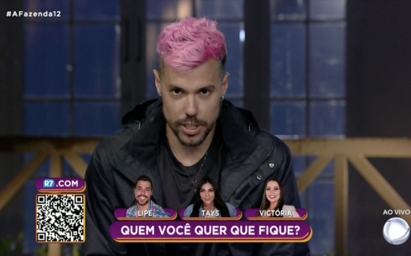 A Fazenda: Lipe Ribeiro é o primeiro peão a ser salvo da roça