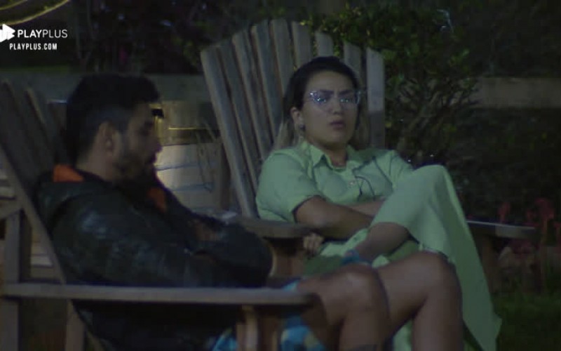 ‘A mais medrosa daqui é a Hariany’, afirma Diego Grossi