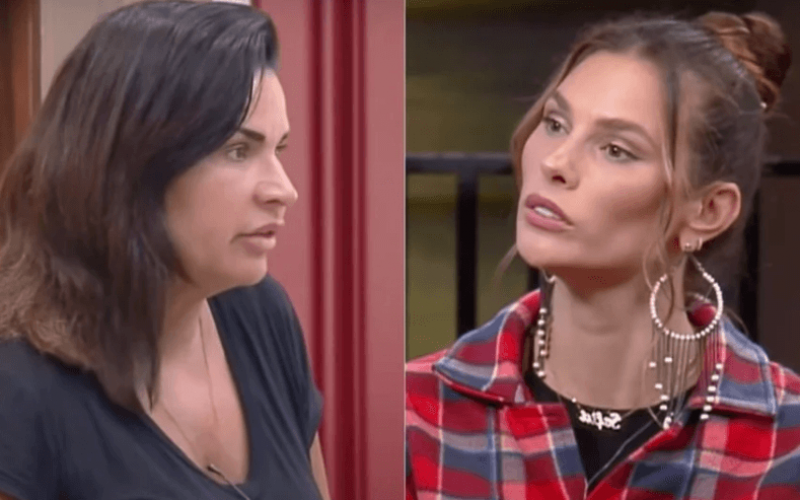 Em A Fazenda 13, Solange recusa abraço de Dayane: 