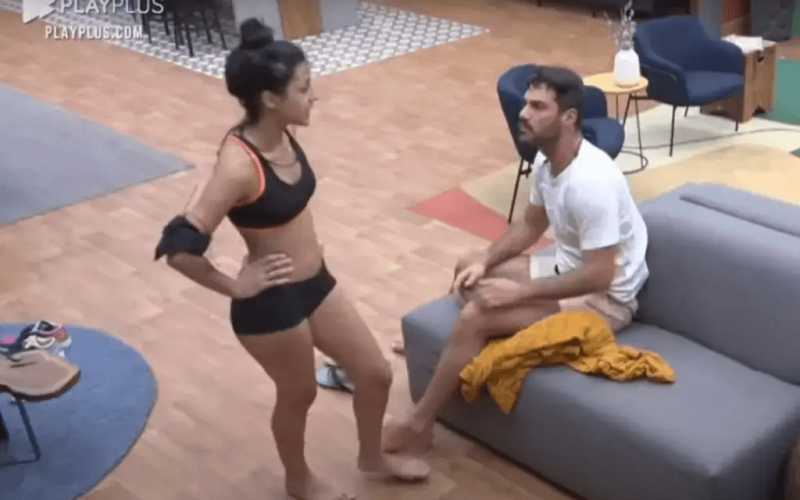 A Fazenda 14: Bia e Shayan brigam e acusam um ao outro de ignorância
