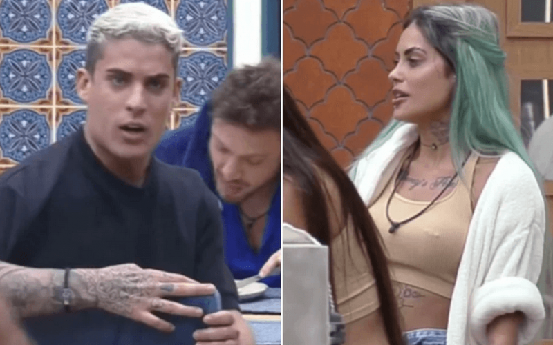 Tati quebra o pau com Tiago em A Fazenda 2022: 