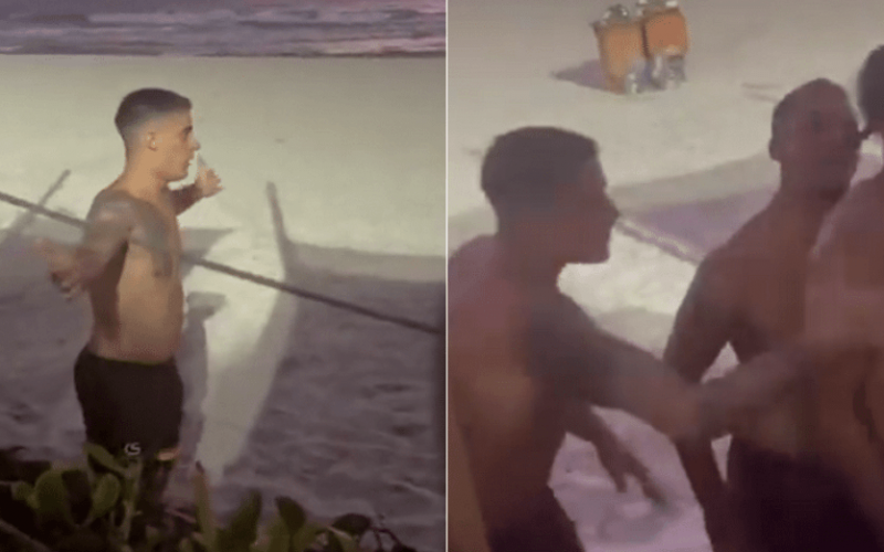  Expulso de A Fazenda 14, Tiago Ramos se envolve em confusão em praia do RJ 