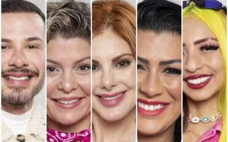 Alex x Bárbara x Deborah x Moranguinho x Ruivinha estão na 8ª roça de A Fazenda 14