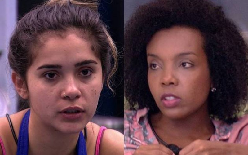 BBB20 - Gizelly faz fofoca sobre sister e pede para Thelma não abrir a boca