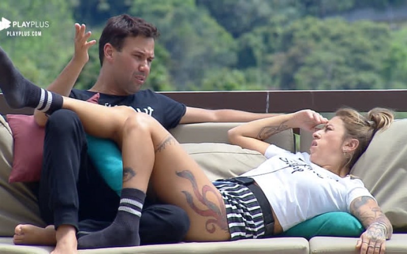 Bifão diz que prefere disputar Roça com Tati: 