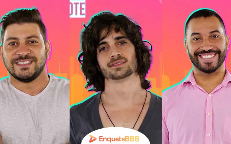 Caio, Fiuk e Gilberto estão no décimo primeiro paredão do 