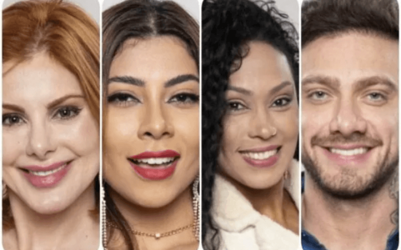 Deborah x Ingrid x Rosiane x Vini estão na 2ª Roça de A Fazenda 14