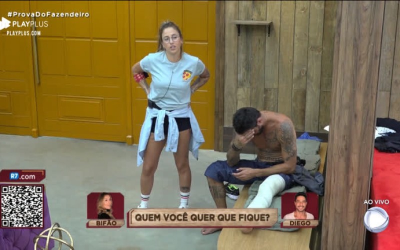 Diego e Bifão pedem votos para continuar em 