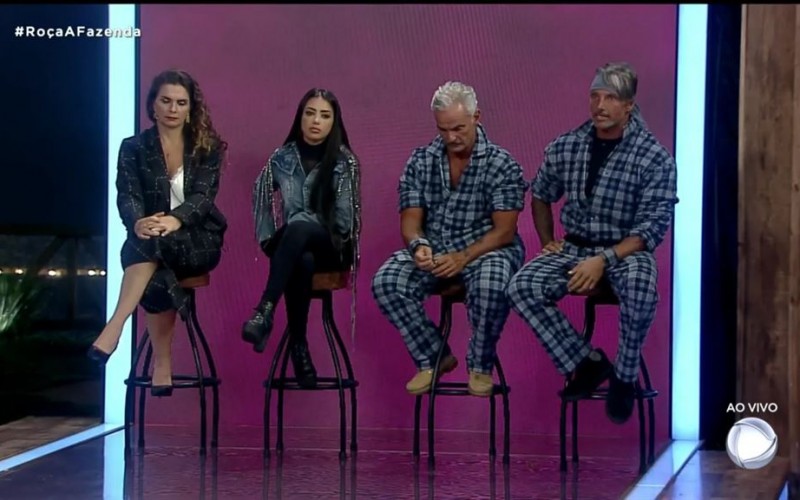 A Fazenda 12 (2020): formação da roça com Juliano, Luiza, Mateus e Mirella