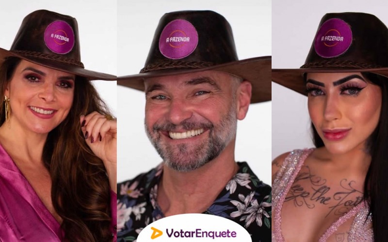 Enquete A Fazenda 12: Luíza, Mirella e Mateus estão na roça. Quem deve ficar? Vote!