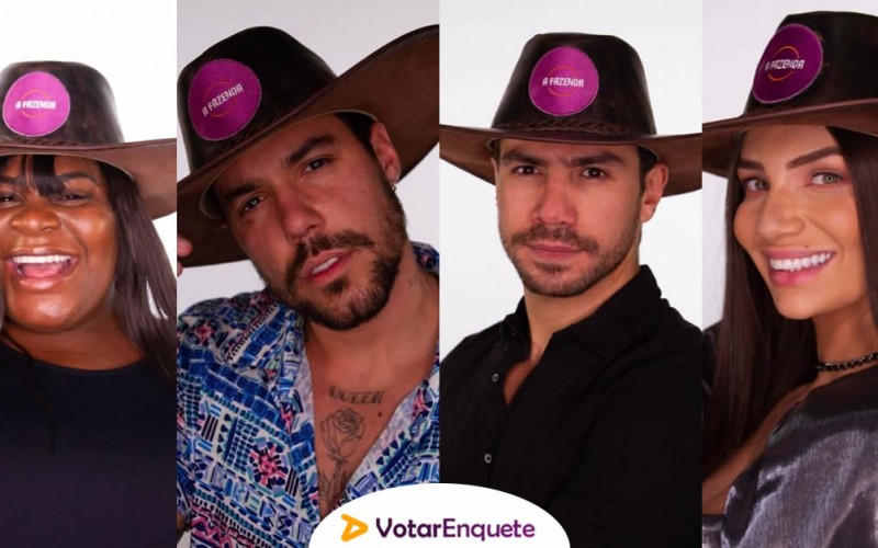 Enquete A Fazenda 12: Mariano, Jojo, Lipe ou Stéfani, quem deve sair?