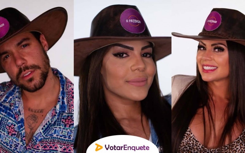 Enquete A Fazenda 12: Victória, Lipe Ribeiro ou Tays, quem deve ficar?