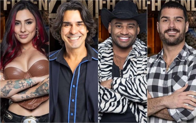 Enquete A Fazenda 15: Alicia, André, Cezar e Shayan estão na roça; votação