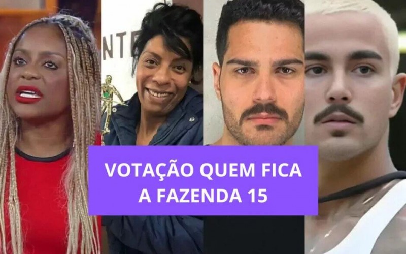 Enquete A Fazenda 2023 + votação quem fica na 3ª roça