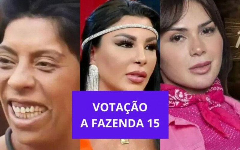 Enquete A Fazenda 2023 + votação R7 agora: quem sai na 6ª roça hoje?