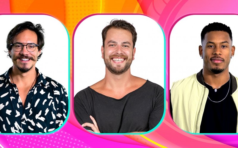 16º Paredão do BBB 22 é entre Eliezer, Gustavo e Paulo André