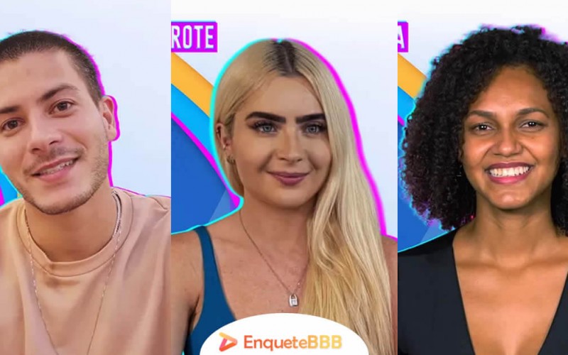 Enquete BBB 22: Arthur, Jade e Jessilane estão no sétimo paredão; votação