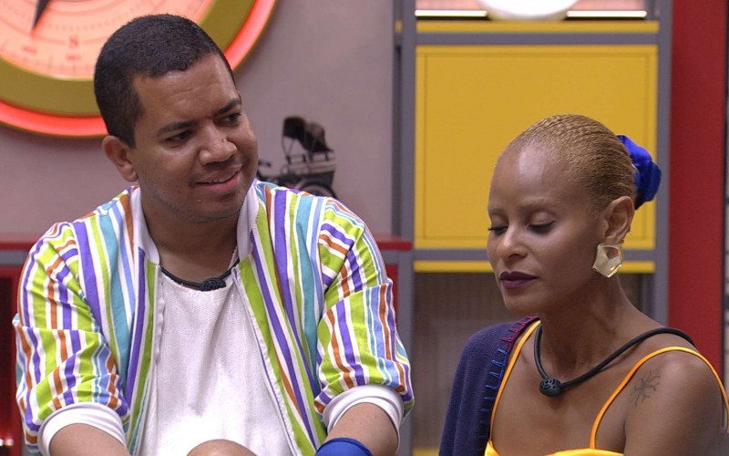 BBB 23: Aline Wirley diz que Bruno a leva ao seu limite