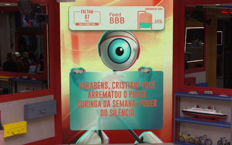 BBB 23: Cristian leva o Poder Curinga da semana