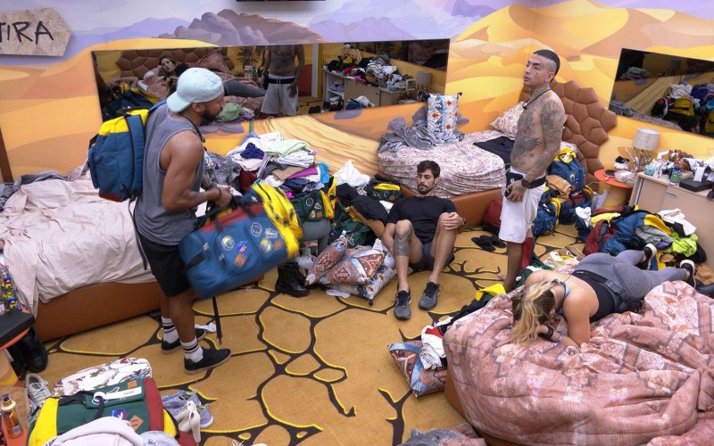 Ricardo briga com aliados, faz as malas e deixa Quarto Deserto no BBB 23