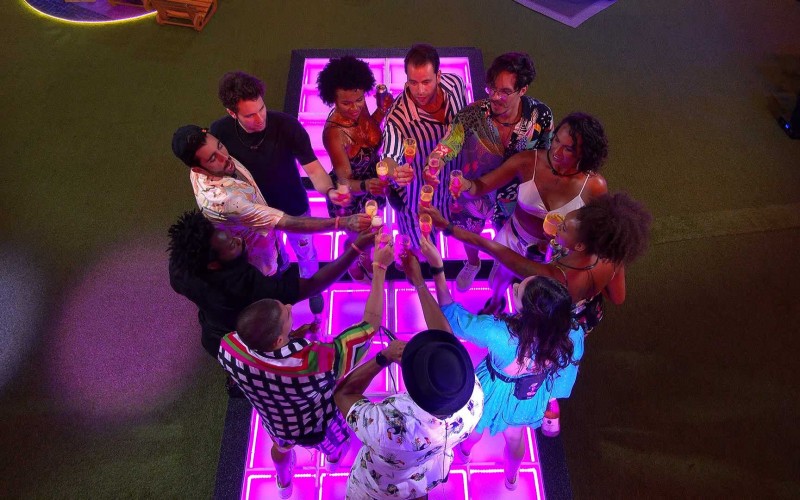 Brothers brindam na Festa do Líder Arthur Aguiar no BBB 22