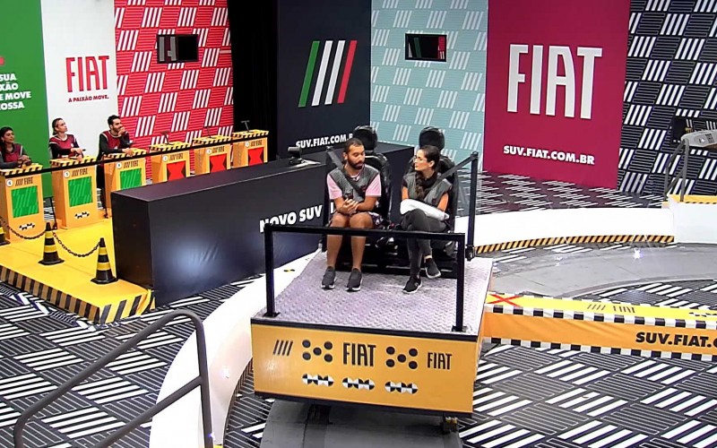 Brothers completam 12 horas de Prova do Líder Fiat no BBB21