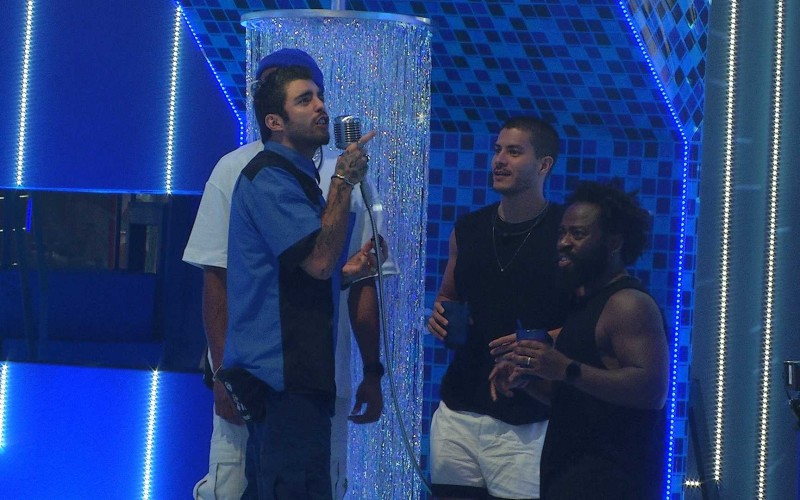 Brothers estreiam o microfone da Festa QuintoAndar no BBB 22