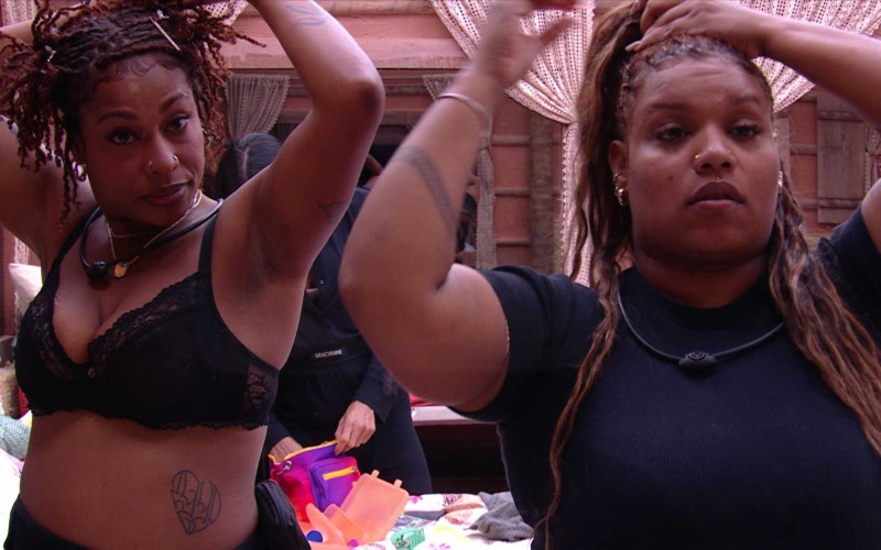 Camilla e Thamiris trocam farpas no BBB 25: 